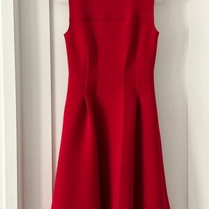 Maeve by Anthropologie red sleeveless dress